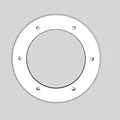 Ron (Gasket) Còi Vespa (Vespa Horn Gasket) – Bản In 3D Thay Thế - Thumbnail 1