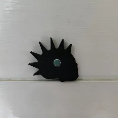 Nam châm Skull Punk