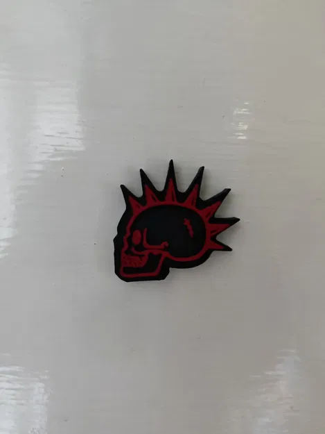 Nam châm Skull Punk - Image 5