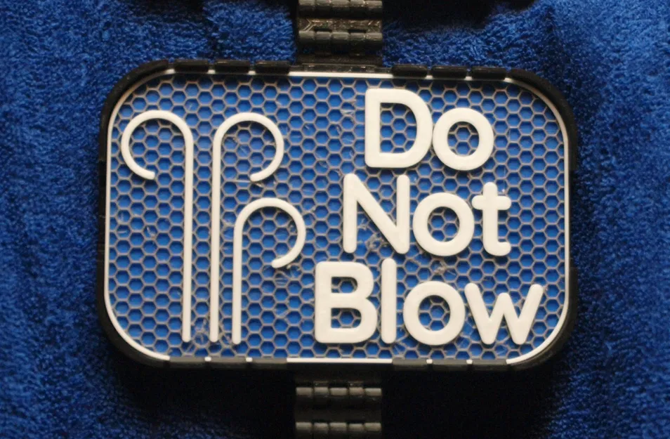 Biển “Do Not Blow” (Không thổi) - Image 1