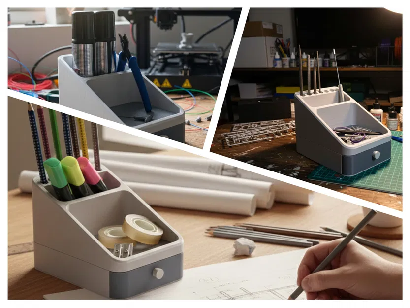 Khay tùy biến giúp không gian làm việc gọn gàng hơn - Image 6