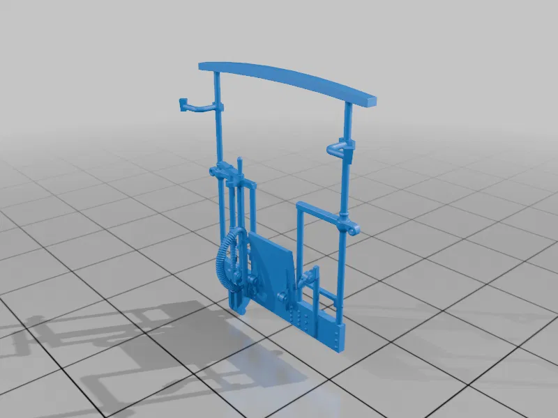 H0m - 1000mm Gepäckwagen 905-151 (NWE 151) tỉ lệ 1:87 - Image 5