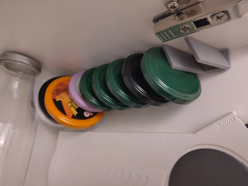 Kệ giữ nắp hũ bằng nam châm (Jar lid holder magnetic) - Image 1