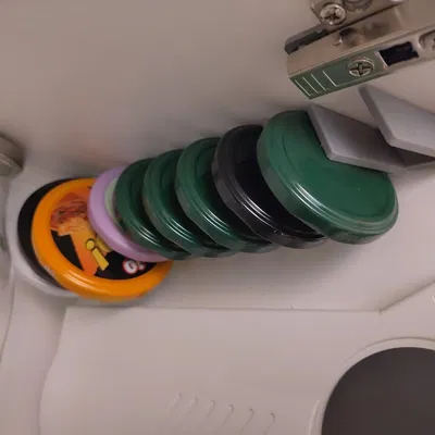 Kệ giữ nắp hũ bằng nam châm (Jar lid holder magnetic)