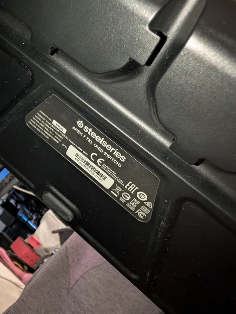 Ngàm giữ bàn phím SteelSeries Apex 7 TKL cho Next Level Racing - Image 5