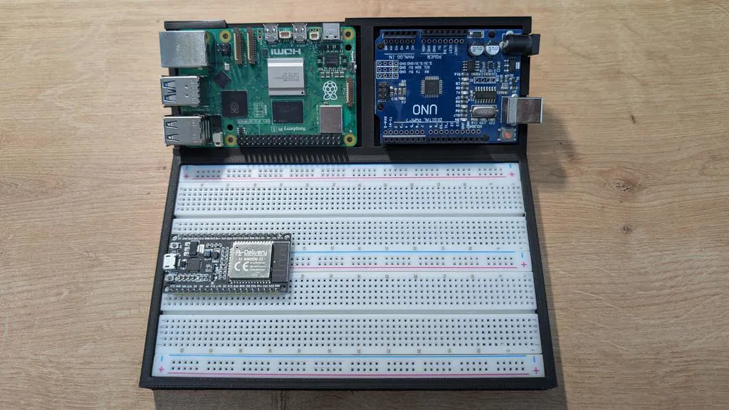 Giá đỡ Breadboard XL cho Arduino Uno và Raspberry Pi 3-5 - Image 1