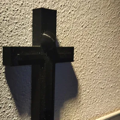 Chúa Giê-su treo trên thập giá – print in place