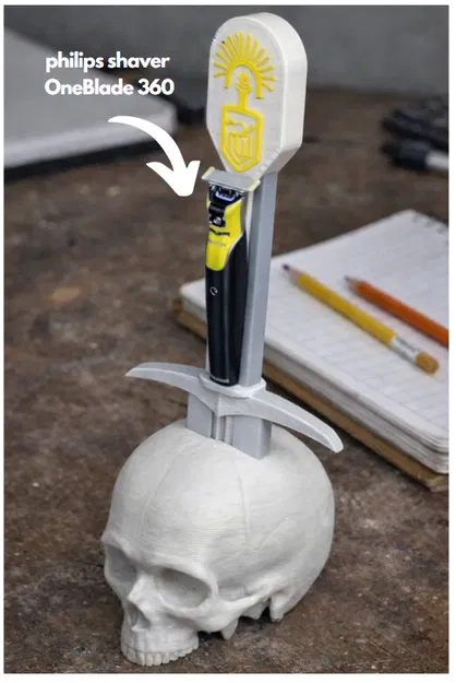 Chân đế kiểu KCD2 cho Philips OneBlade (đặt trong tay cầm kiếm) - Image 1