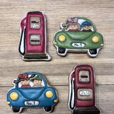 Khuôn cắt bánh quy chủ đề ô tô & phương tiện giao thông