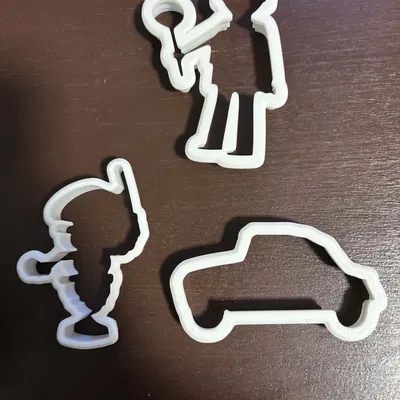 Khuôn cắt bánh quy chủ đề ô tô & phương tiện giao thông