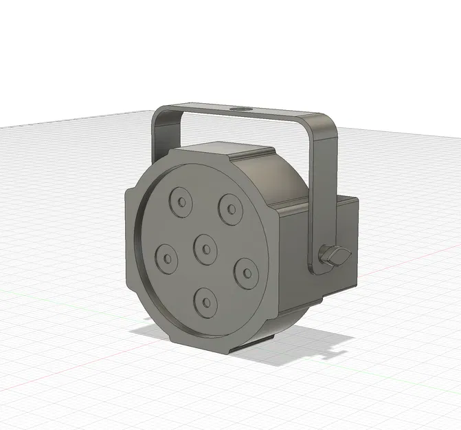 Đèn sân khấu LED PAR (LED PAR Stage Light) – mô hình thu nhỏ - Image 5