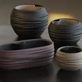 Chậu Japandi Wabi-Sabi tự tưới nước (kèm insert) - Thumbnail 6