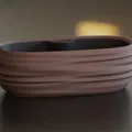 Chậu Japandi Wabi-Sabi tự tưới nước (kèm insert) - Thumbnail 7