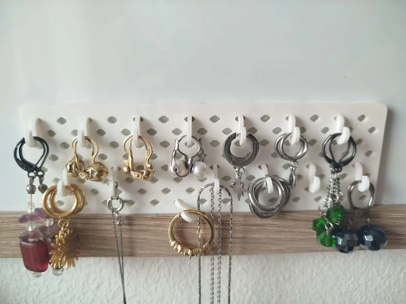 Bảng kiểu SKADIS tùy biến có móc và khe gắn nam châm cho whiteboard - Image 2