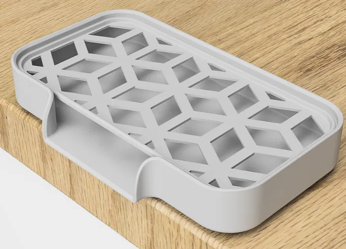 Kệ Đựng Xà Phòng Bánh Tự Thoát Nước - Image 1