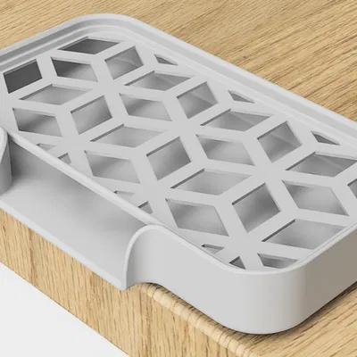 Kệ Đựng Xà Phòng Bánh Tự Thoát Nước