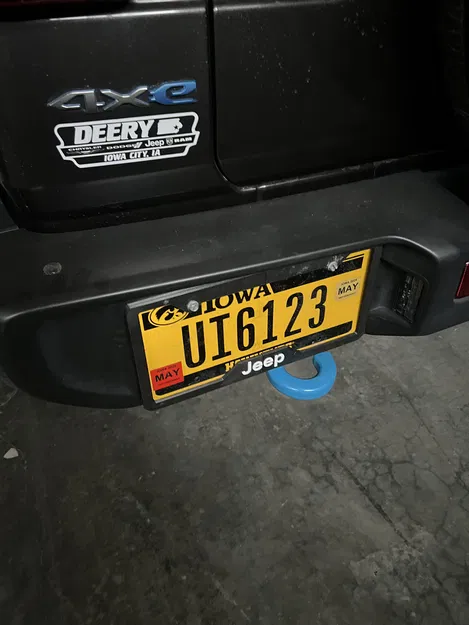 Ốp khung biển số Jeep - Image 1