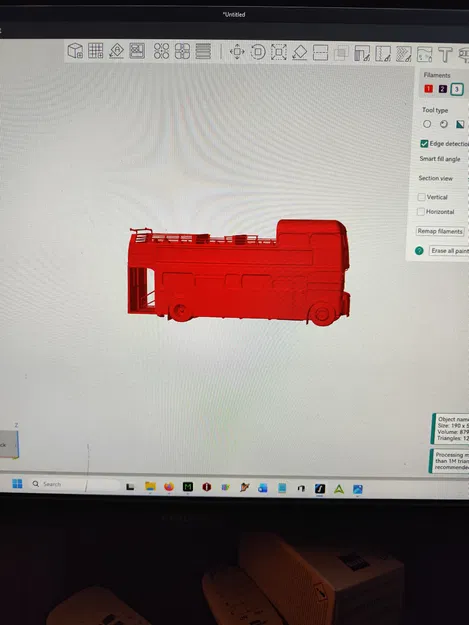 Khay để bàn hình xe buýt 2 tầng (Double Decker Bus Desktop Organiser) - Image 3