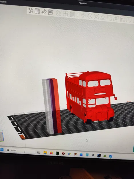 Khay để bàn hình xe buýt 2 tầng (Double Decker Bus Desktop Organiser) - Image 4