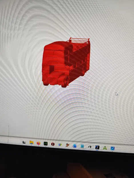 Khay để bàn hình xe buýt 2 tầng (Double Decker Bus Desktop Organiser) - Image 5