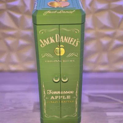 Hộp trưng bày cửa gấp Jack Daniels Apple (Folding door display box)