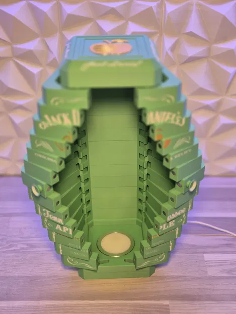 Hộp trưng bày cửa gấp Jack Daniels Apple (Folding door display box) - Image 4