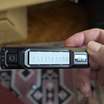 Nhãn cho khay HDD Dell 3.5 13G (Label for Dell 3.5 HDD caddy 13G)