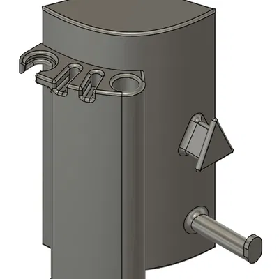 Giá treo dụng cụ Snapmaker U1 (tool holder) gắn hông, không cần ốc