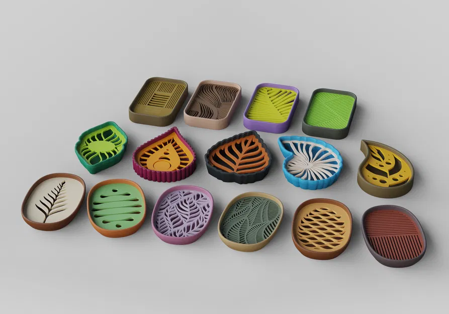 Bộ Sưu Tập Khay Đựng Xà Bông / Giá Để Bông Rửa Chén - Image 2