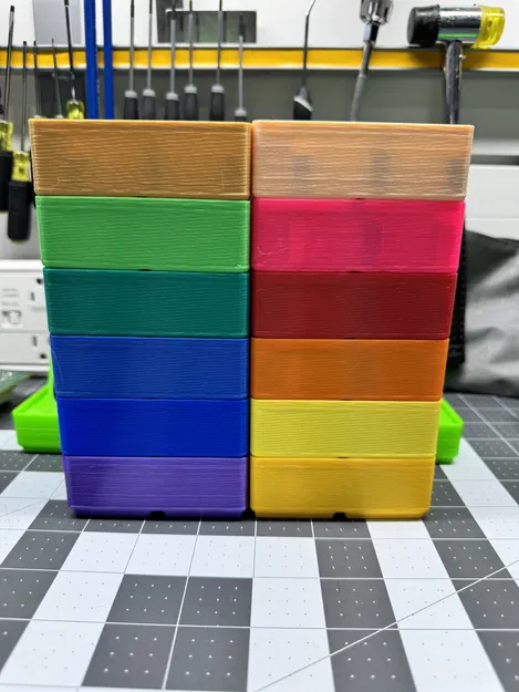 Khay điện trở xếp chồng cho Gridfinity - Image 2