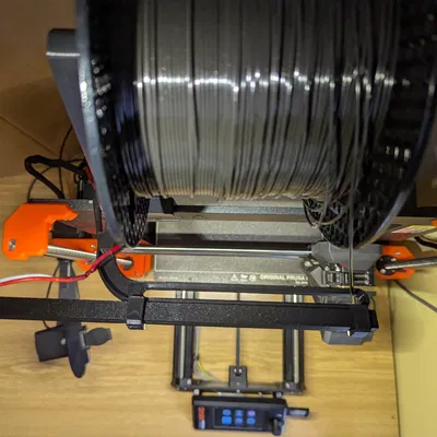 Dẫn filament kèm đèn cho giá đỡ cuộn 2kg của Original Prusa MK4