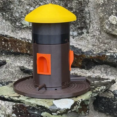 Bộ kit máng ăn cho chim xếp chồng (Stackable bird feeder kit)