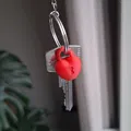 Móc Khóa Ổ Khóa Trái Tim (Keychain Heart Lock) - Thumbnail 1