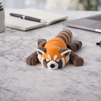 Đồ chơi Flexi Gấu Trúc Đỏ Khớp Nối (Articulated Red Panda Flexi Toy)