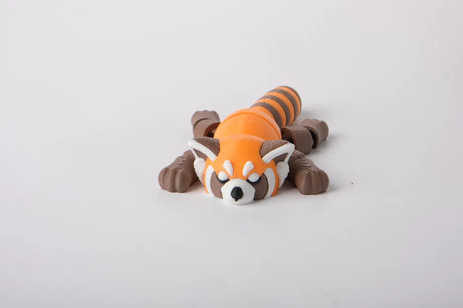 Đồ chơi Flexi Gấu Trúc Đỏ Khớp Nối (Articulated Red Panda Flexi Toy) - Image 2