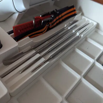 Khay đỡ bộ iFixit metal spudger cho Gridfinity