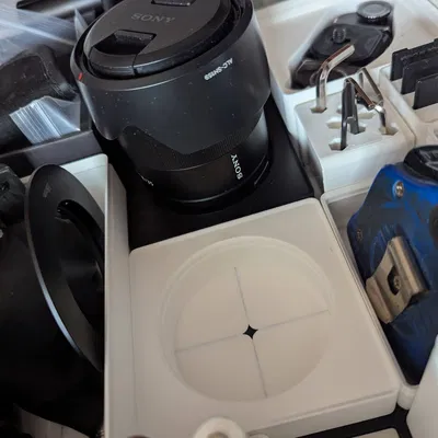 Ngàm Sony E-Mount siêu mỏng cho khay Gridfinity Holder