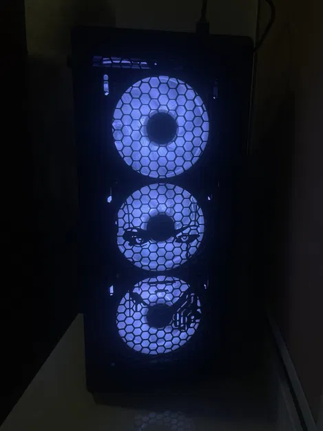 Cybernetic Evolution – Mặt trước case dạng honeycomb (hex-grid) - Image 2