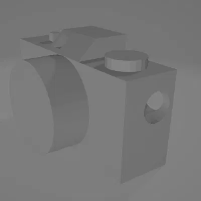 Móc khóa máy ảnh chụp hình (photo camera)