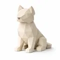 Bộ Low Poly Pets Set – Chó, Mèo, Thỏ & Hamster hình học tối giản - Thumbnail 5