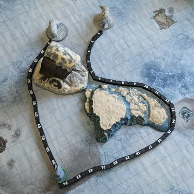 Thước dẻo cho tabletop gaming (Flexible rulers)