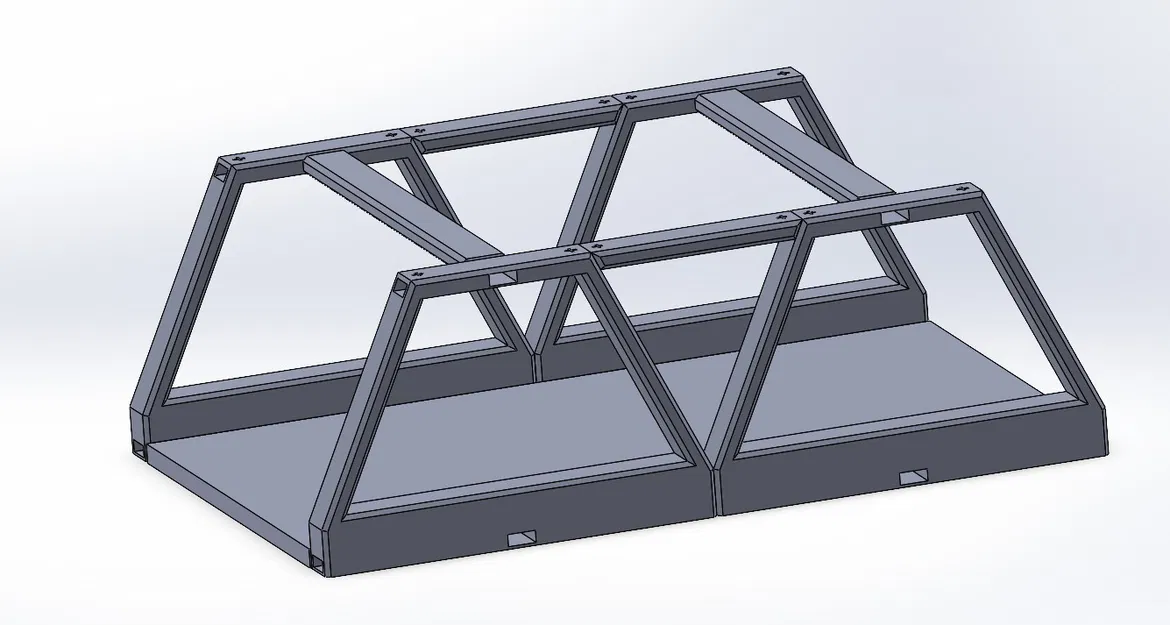 Cầu modular cho Carrera 132/124 (modulare Brücke) - Image 1