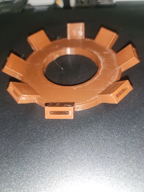 Đèn chùm bằng que kem (Chandelier with ice cream stick) - Image 1