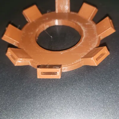 Đèn chùm bằng que kem (Chandelier with ice cream stick)