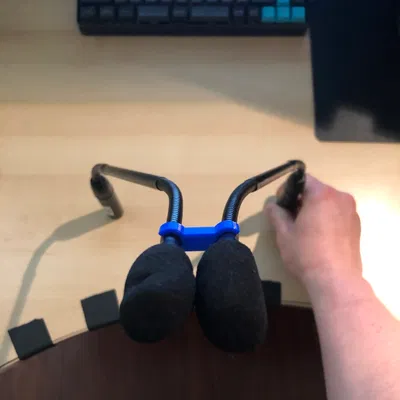 Kẹp “Presidential Mic Setup” cho Shure MX412/MX418