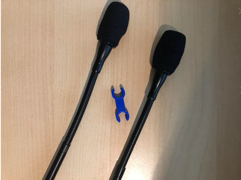 Kẹp “Presidential Mic Setup” cho Shure MX412/MX418 - Image 3