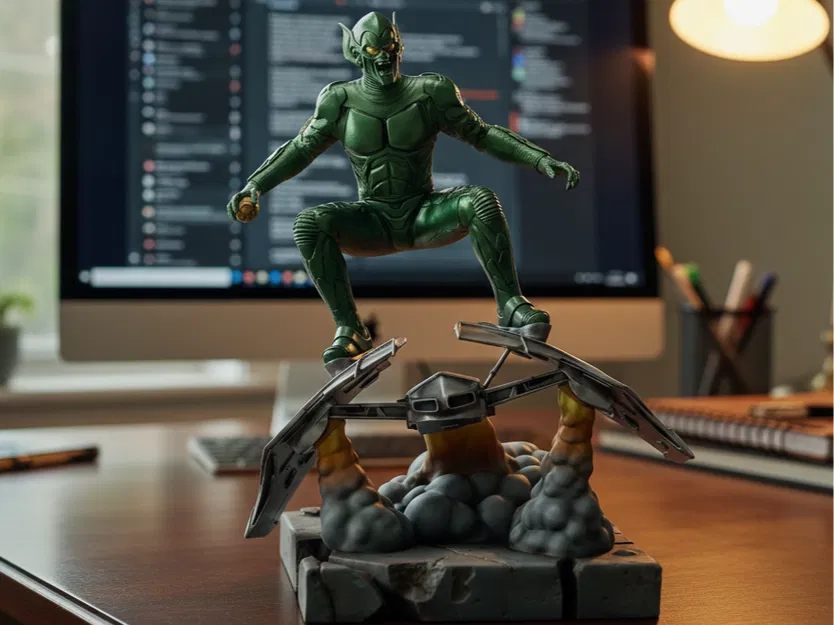 Green Goblin (Spider-Man 2002) – Tượng chi tiết cao - Image 1