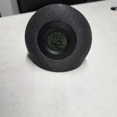 Giá đỡ nhiệt ẩm kế dùng pin AAA nghiêng 70 độ