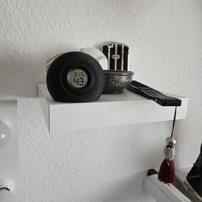 Giá đỡ nhiệt ẩm kế dùng pin AAA, nghiêng 80°