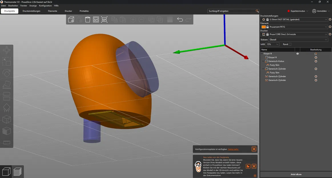 Giá đỡ nhiệt ẩm kế dùng pin AAA nghiêng 70 độ - Image 2